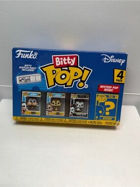 Funko Bitty Pop Disney 4 Pack Goofy Chip Minnie Mouse Mystery Figure New Sealed
